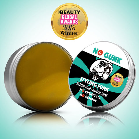 NO GUNK Styling Funk Natural Organic Hair Wax For Men open